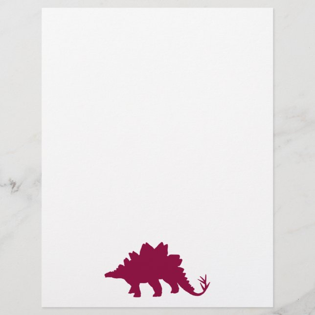 Maroon Dinosaur (Voorkant)
