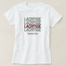 Maroon Distress Lacrosse Word