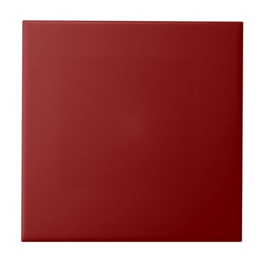 Maroon/Donkerrood 800000 Kleur, Optie om Afbeeldin Tegeltje (Voorkant)