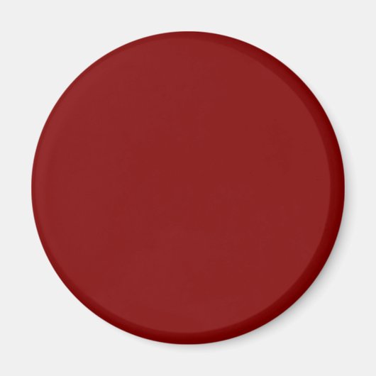Maroon / Donkerrood 800000 met Jouw naam toevoegen Magneet (Voorkant)