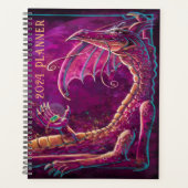 Maroon Dragon Planner (Voorkant)