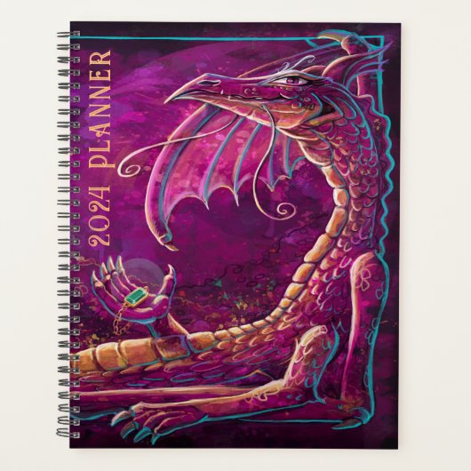 Maroon Dragon Planner (Voorkant)