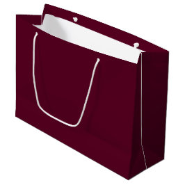 Maroon eenvoudig minimalistisch groot cadeauzakje