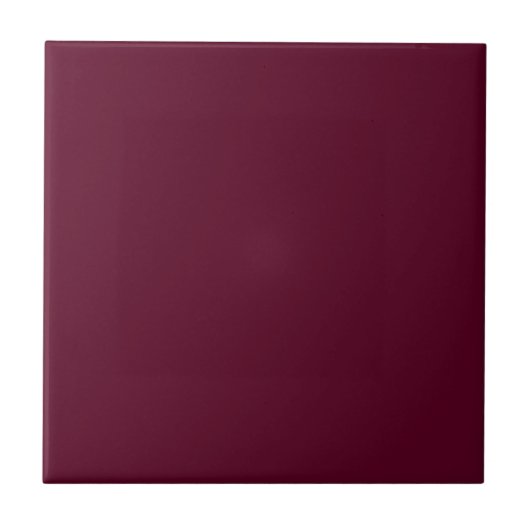 Maroon eenvoudig minimalistisch tegeltje (Voorkant)