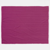 Maroon Elegance Fleece Deken (Voorkant (Horizontaal))