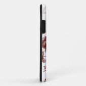 Maroon Elegant Flower Bouquet Custom iphone 5 Hoes (Achterkant/rechts)