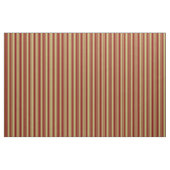 Maroon en Dark Khaki Lines Pattern Stof (Yard (91,4 cm))