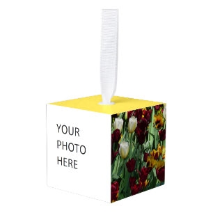 Maroon en gele Tulpen kleurrijke Floral Decoratie