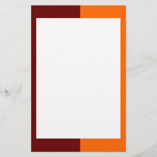 Maroon- en Oranje-grensbenodigdheden Briefpapier