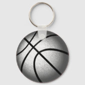 Maroon en Silver Cheap Basketball Gifts for Girls Sleutelhanger (Achterkant)