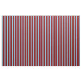 Maroon en Sky Blue Stripes Stof (Fat Quarter)