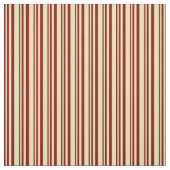 Maroon- en Tan Lines Pattern Stof (Swatch)