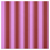Maroon- en Violet Stripes Stof (Swatch)