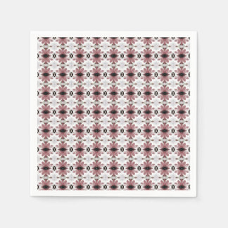 Maroon Floral Pattern Servet
