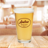 Maroon gestileerde naam bruiloft beste man glas