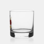 Maroon Gold Class of 2026 Graduation Party Whisky Glas (Links)