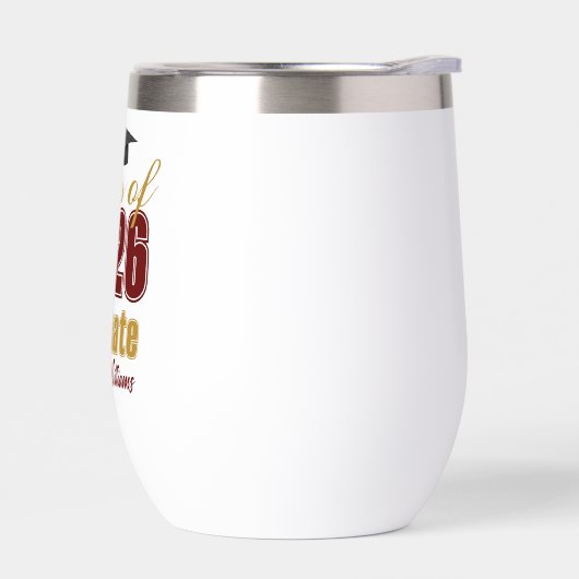 Maroon Gold Customized Class of 2026 Graduation (Links)