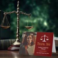 Maroon Gold Law School Afstuderen Foto