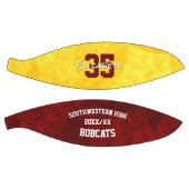 maroon gold team spirit basketbal (Panelen)