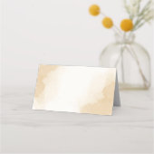 Maroon groen beige goud botanisch plaatskaartje (Achterkant)