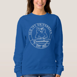 Maroon Groundhogs Donkere Sweatshirt - Dames