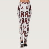 Maroon Hope Faith Sterke Courage...APS Leggings (Achterkant)