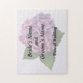 Maroon Hydrangea Wedding Products Legpuzzel (Verticaal)