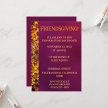 Maroon laat Thanksgiving vrienden achter