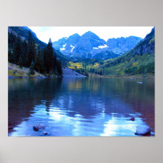 Maroon Lake Poster