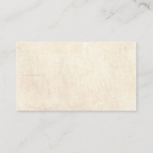 Maroon Leather Let Border Visitekaartje (Achterkant)