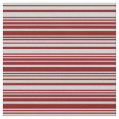 Maroon & Light Grey Stripes Pattern Stof (Close Up)