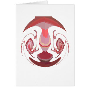 Maroon Majesteit: Rustieke Straling Textured Afrik