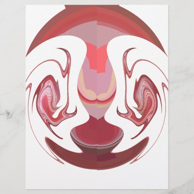 Maroon Majesty: Rustic Radiance getextureerd Afrik (Voorkant)