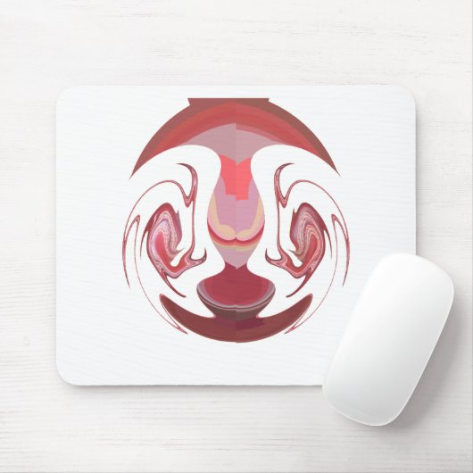 Maroon Majesty: Rustic Radiance getextureerd Afrik Muismat (Met muis)