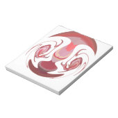 Maroon Majesty: Rustic Radiance getextureerd Afrik Notitieblok (Linkerzijde)