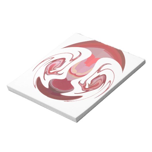 Maroon Majesty: Rustic Radiance getextureerd Afrik Notitieblok (Linkerzijde)