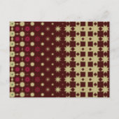 Maroon Modern Thank You Card Briefkaart (Voorkant)