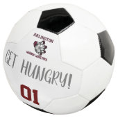 Maroon Monsters Voetbal (Drie kwart)