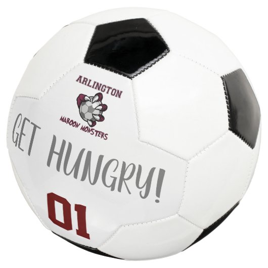 Maroon Monsters Voetbal (Drie kwart)