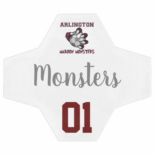 Maroon Monsters Voetbal (Enkel)