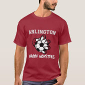 Maroon Monsters Volwassen Shirt (Voorkant)