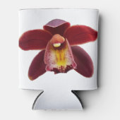 Maroon Orchids I Beauful Red Floral Blikjeskoeler (Voorkant)