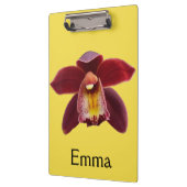 Maroon Orchids I Beauful Red Floral Klembord (Links)