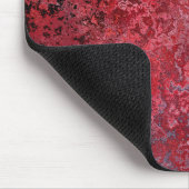 Maroon Paint Muismat (Hoek)