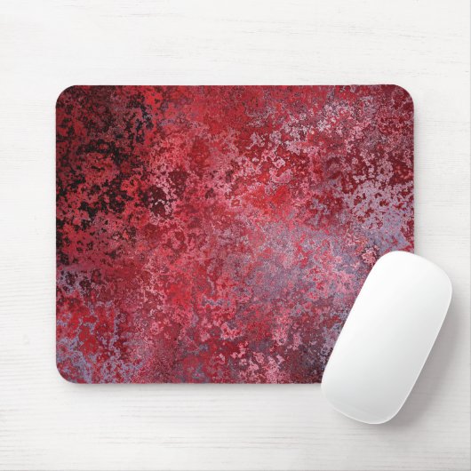 Maroon Paint Muismat (Met muis)
