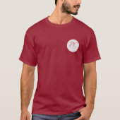 Maroon Parity T-shirt (Voorkant)