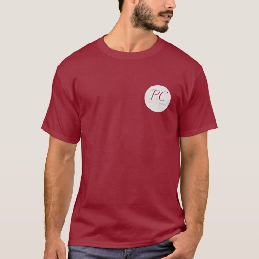 Maroon Parity T-shirt (Voorkant)