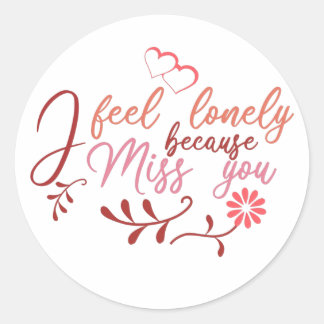 maroon pink i miss you quote saying ronde sticker