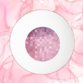 Maroon Pixel Art | Drie sterren Ping Pong Ball