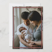 Maroon Pset gemaakt in Texas - verticale foto Aankondiging (Achterkant)